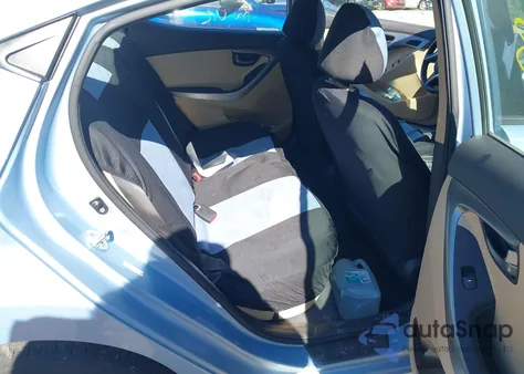 2011 Hyundai Elantra Gls (Ulsan Plant) from USA, damaged, VIN KMHDH4AE7BU120820